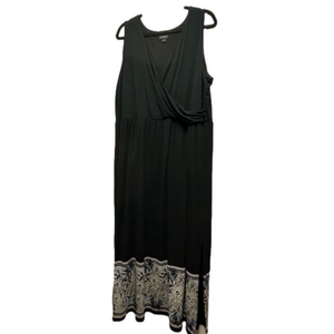 J. Jill Wearever Havana Maxi Dress - Women XL Sleeveless